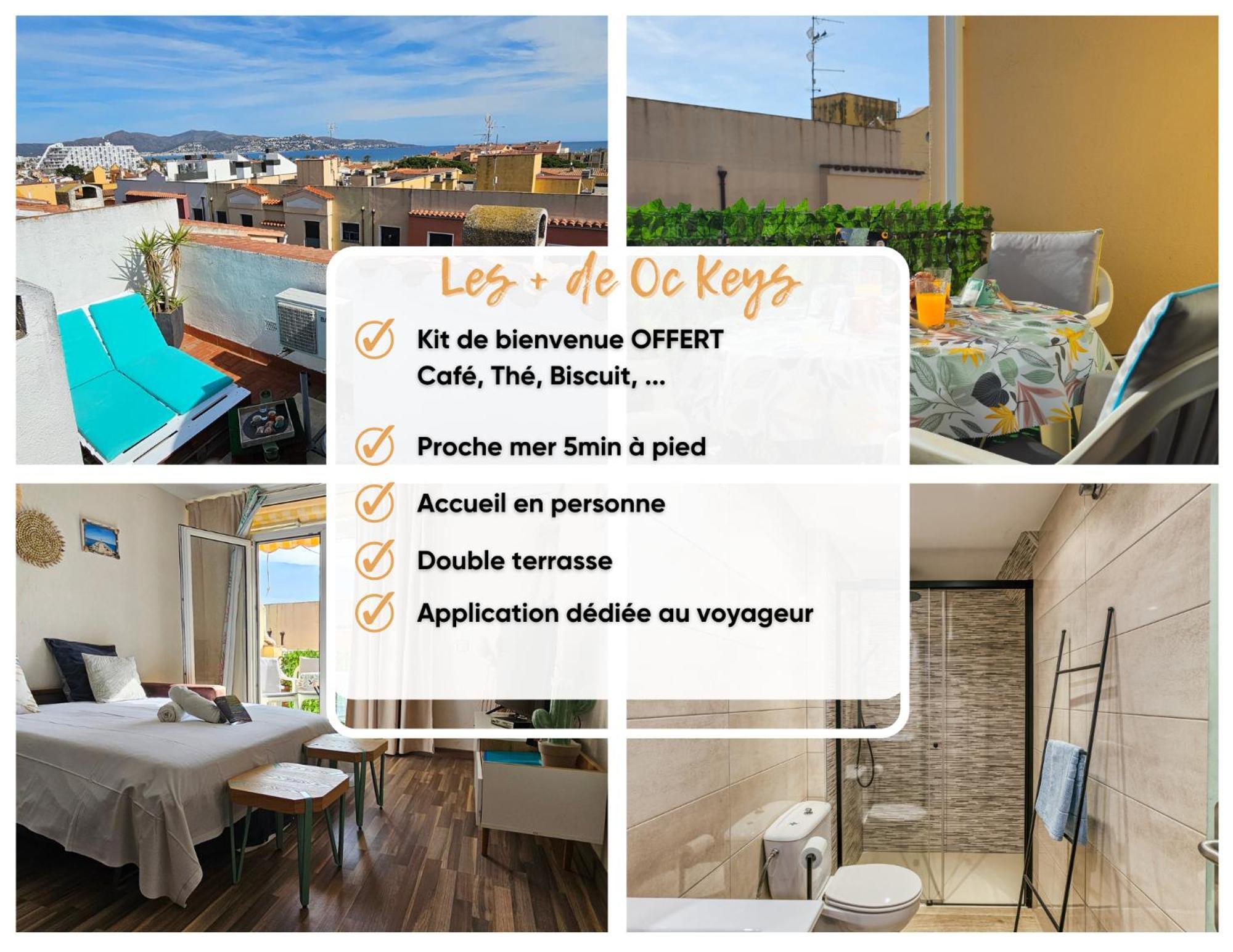 La Petite Venise Empuriabrava Solarium Vue Mer, 2 Terrasses Clim Parking Free Oc Keys Εξωτερικό φωτογραφία